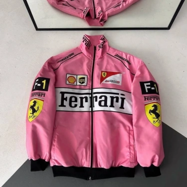 Pink FRR Unisex Bomber Ceket