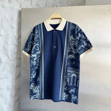 PRS Oversize Unisex Tişört -Mavi