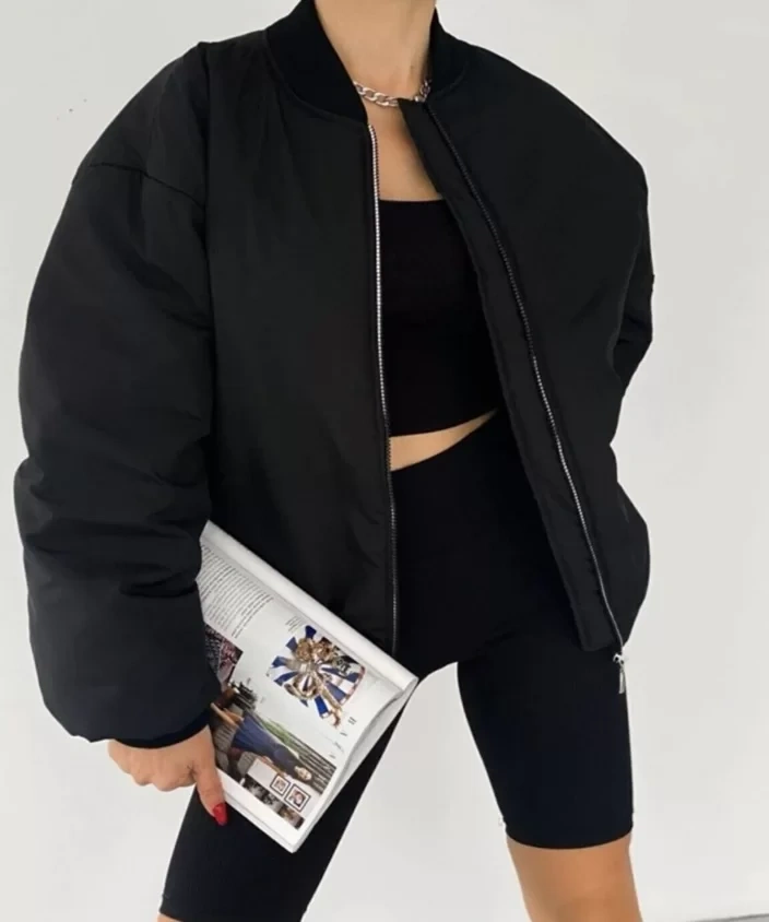 Basic Unisex Bomber Ceket