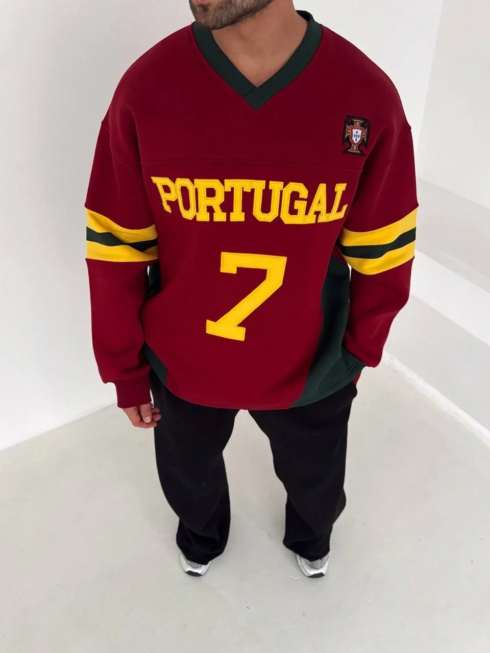 7 Unisex Şardonlu Sweatshirt