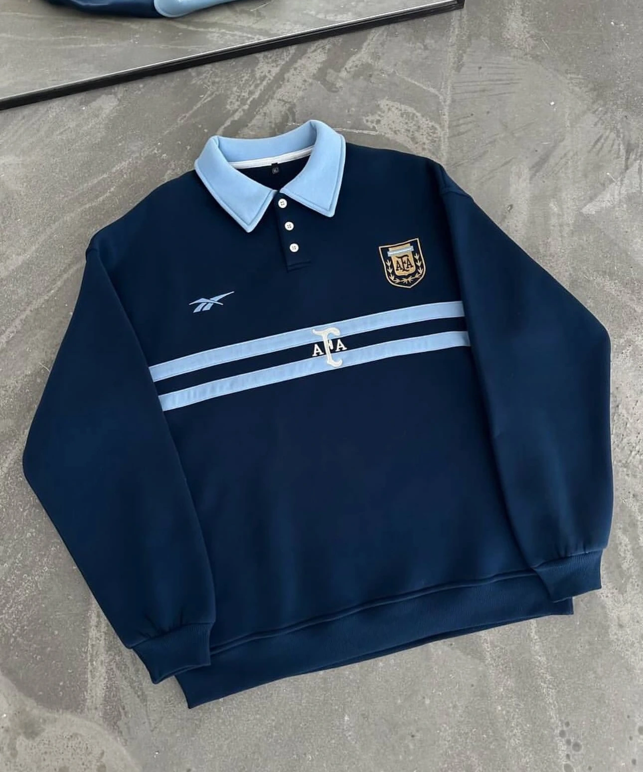 AJ Polo Yaka Unisex Sweatshirt