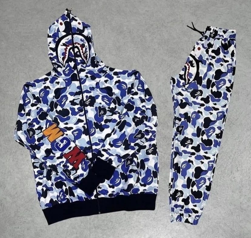 Bapex Unisex Eşofman Takımı-Beyaz