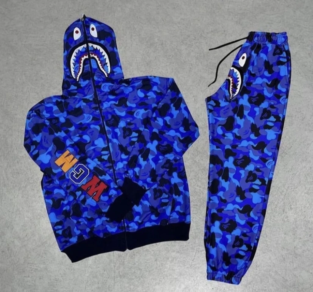 Bapex Unisex Eşofman Takımı-Mavi