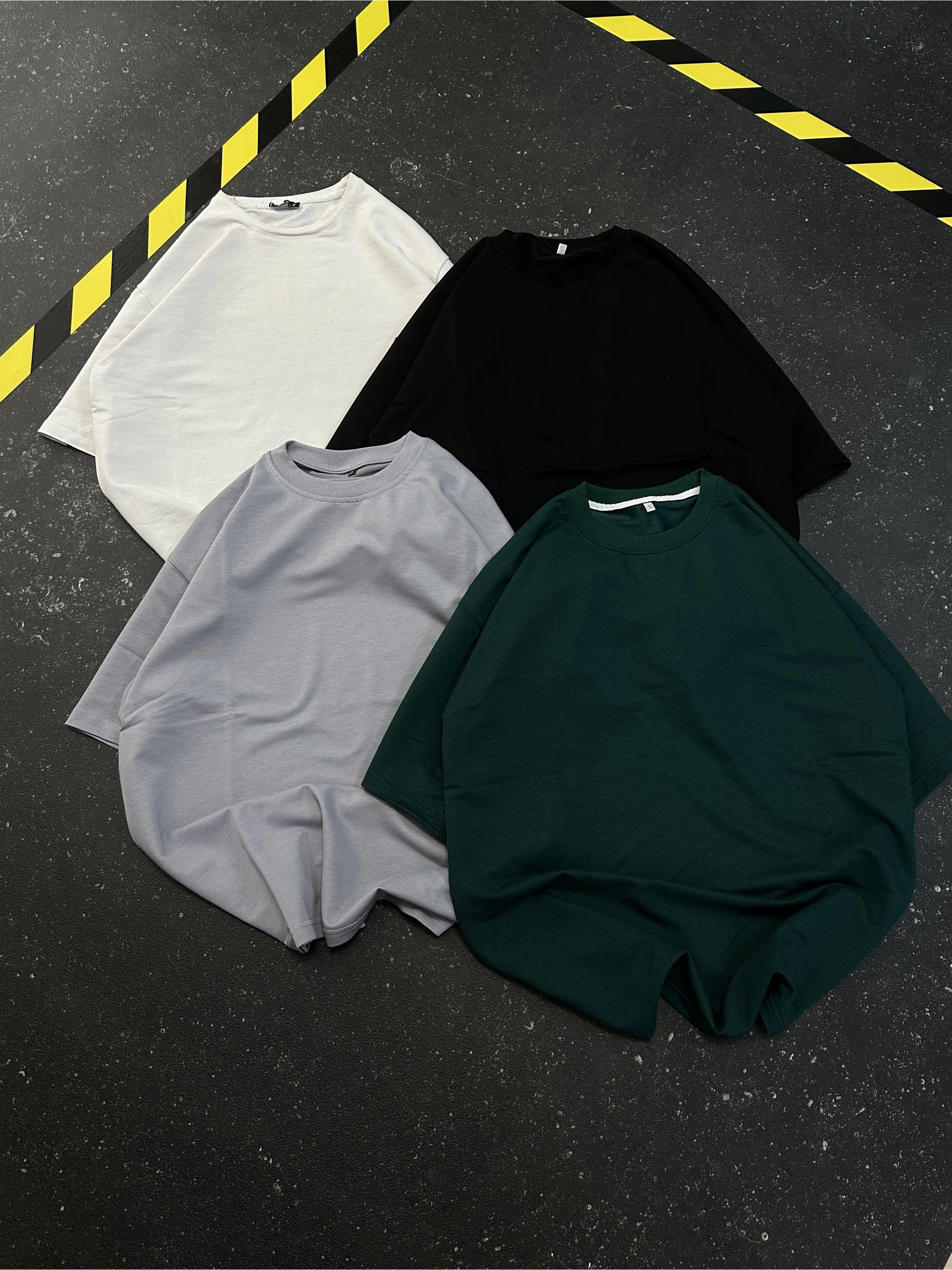 Basic Oversize Unisex Tshirt - Siyah