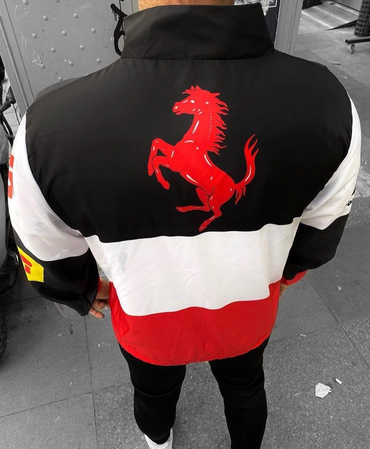 FR Dijital Baskı Paraşüt Ceket