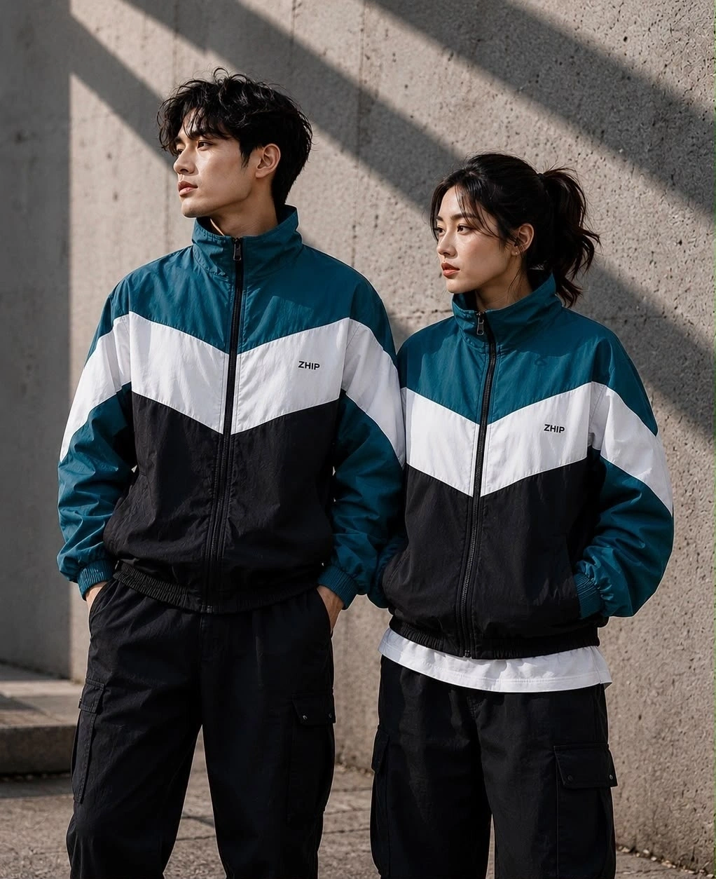 Green SH Unisex Bomber Ceket