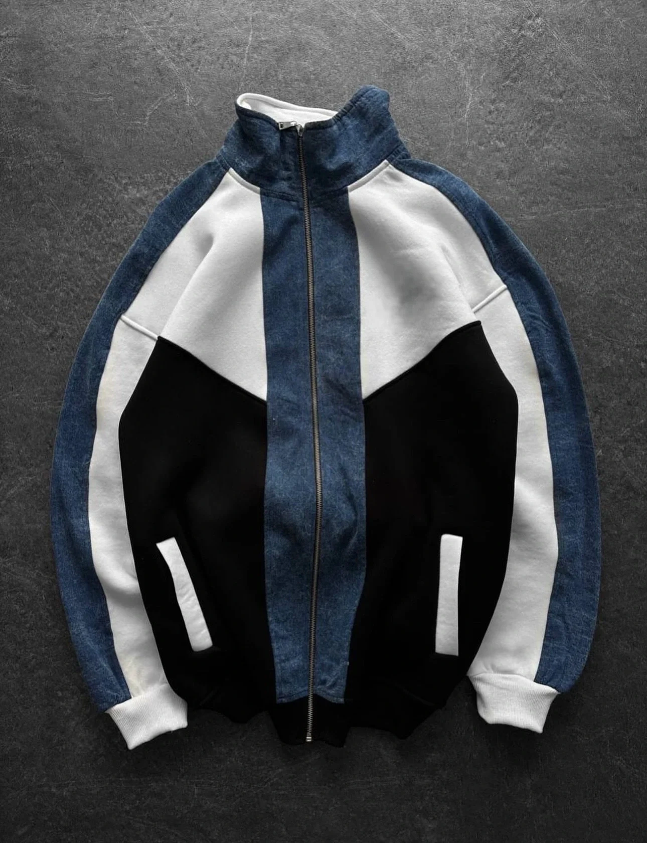 Kot Detay Unisex Hırka-Lacivert