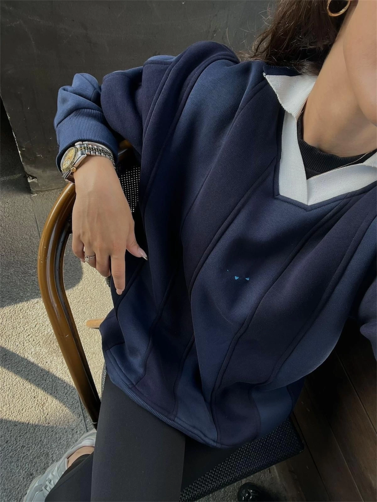 MRNH Polo Yaka Unisex Sweatshirt