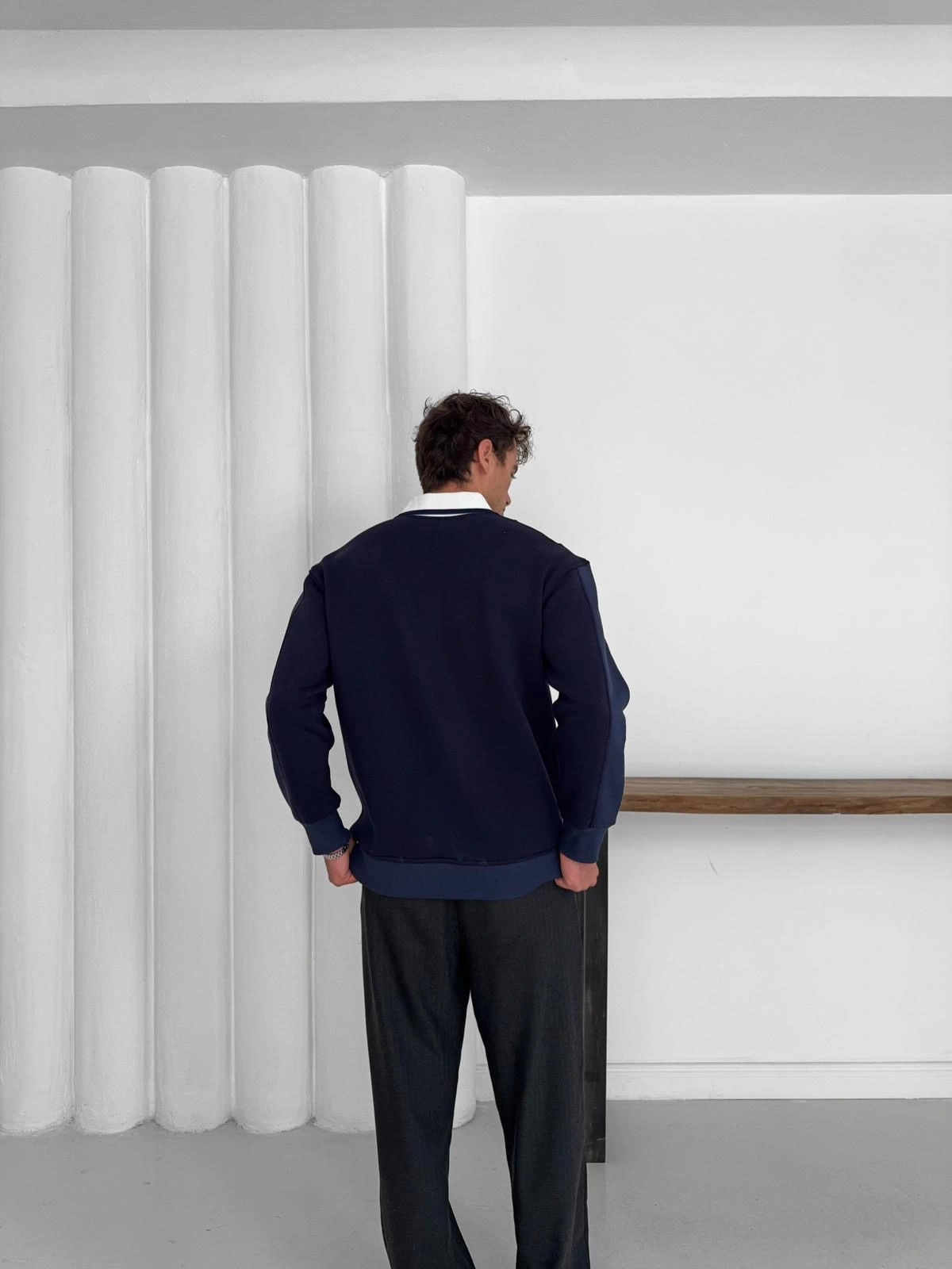 MRNH Polo Yaka Unisex Sweatshirt