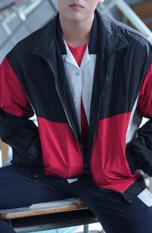 Parçalı Oversize Paraşüt Ceket