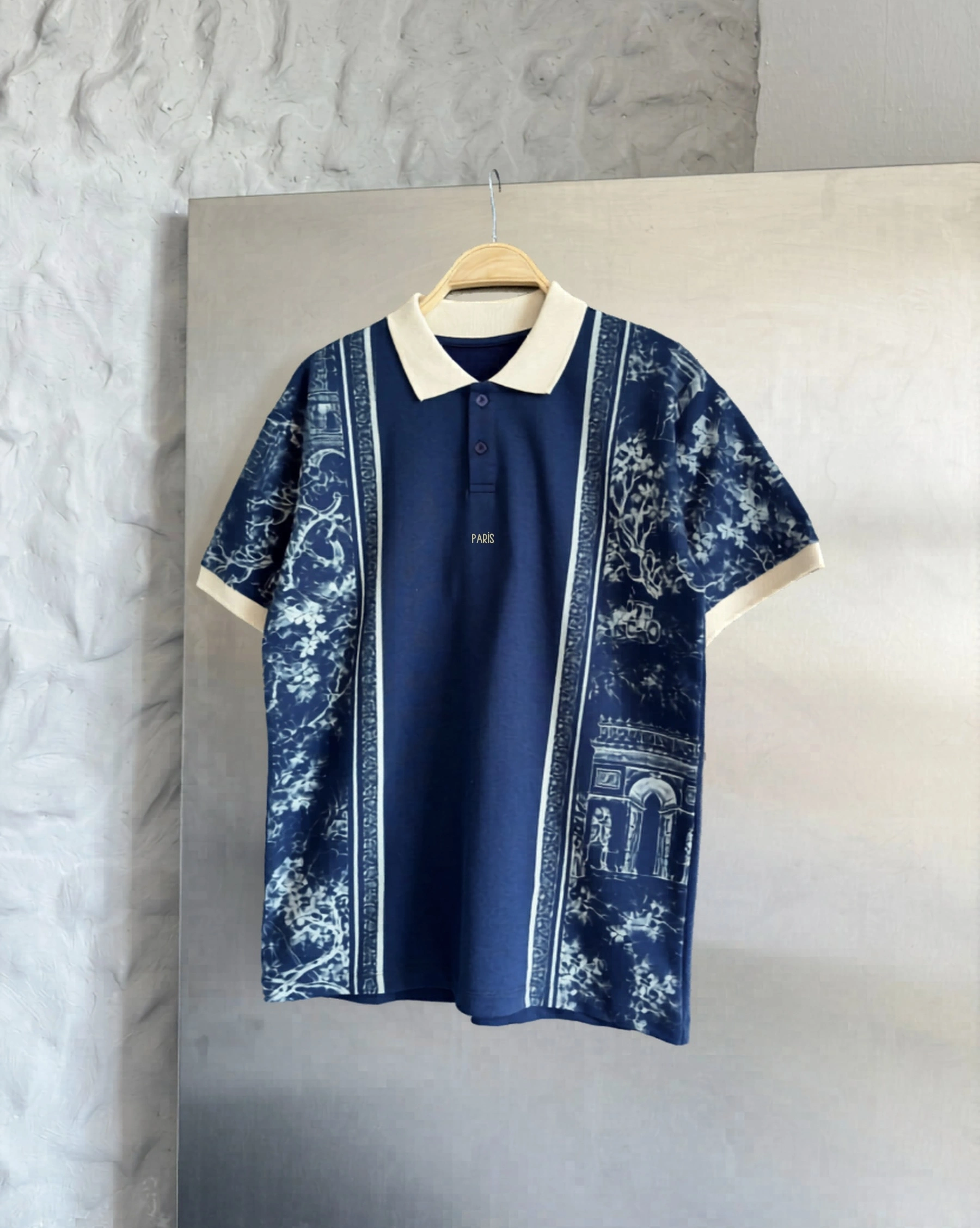 PRS Oversize Unisex Tişört -Mavi