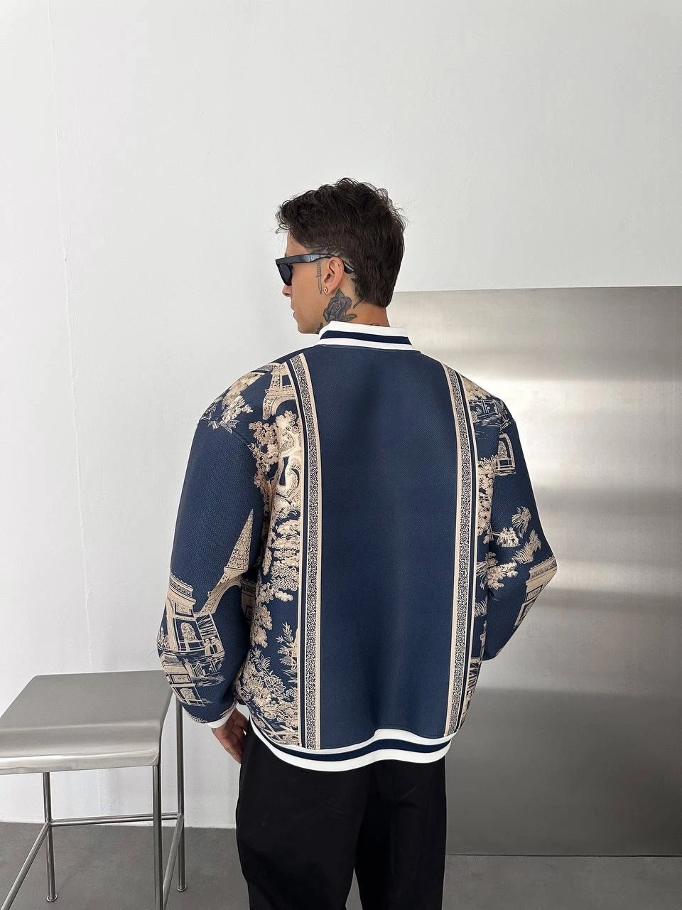 PRS Premium Kumaş Unisex Ceket-Lacivert