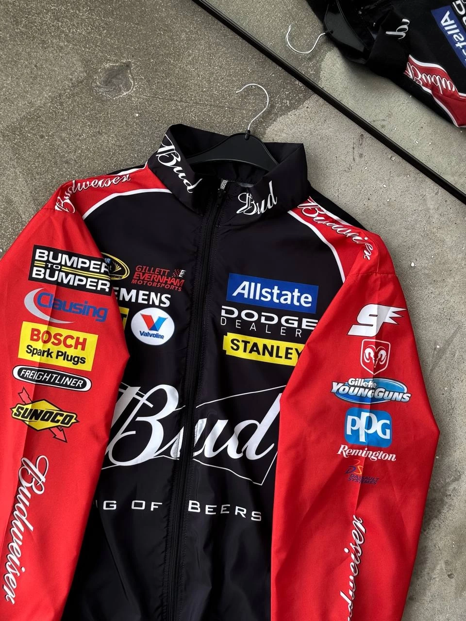 Red Unisex Paraşüt Ceket