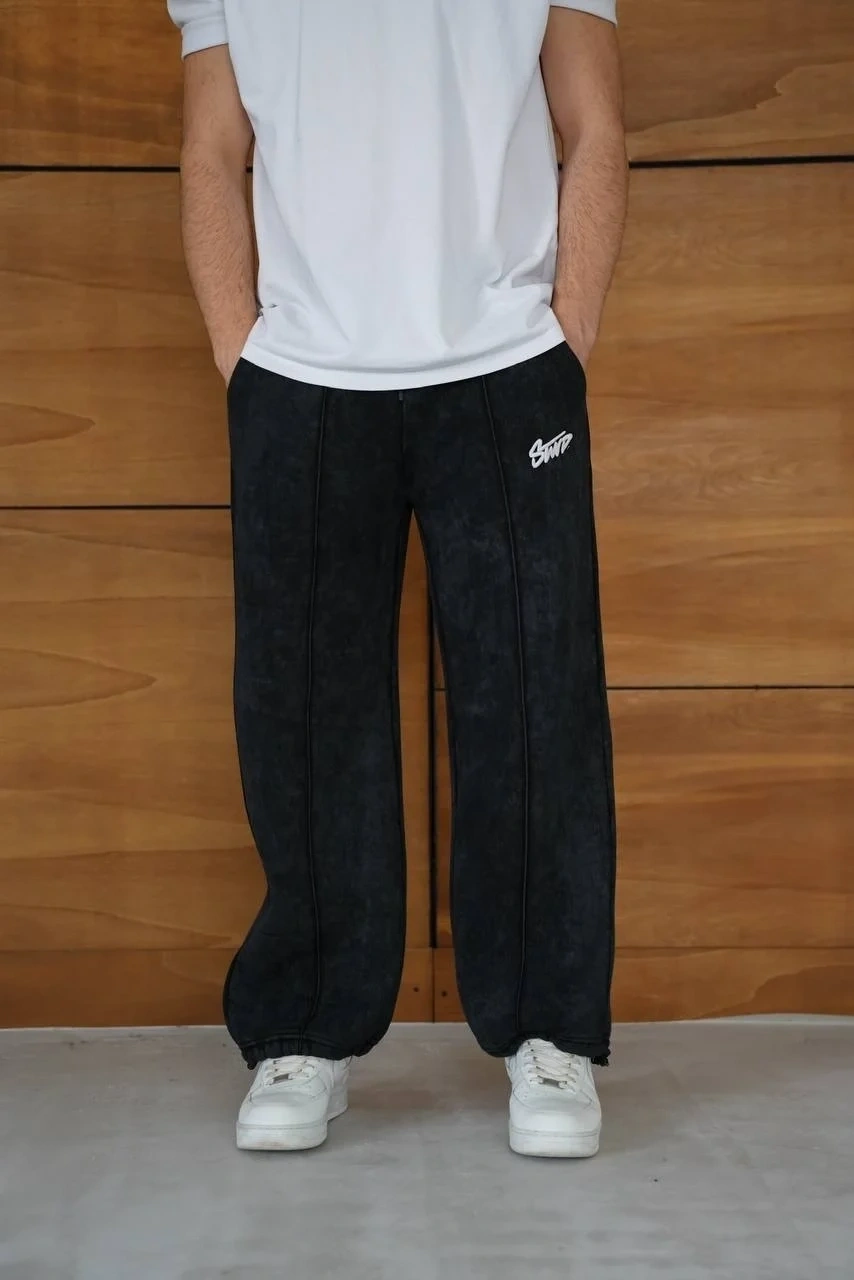 SW Yıkamalı Şardonlu Unisex Eşofman