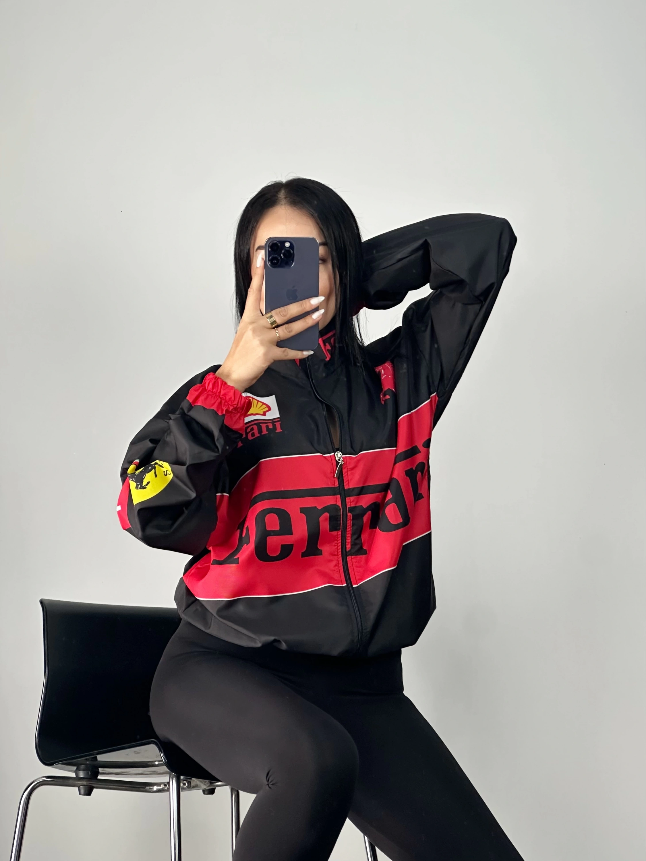 Yarışçı Mevsimlik Paraşüt Ceket