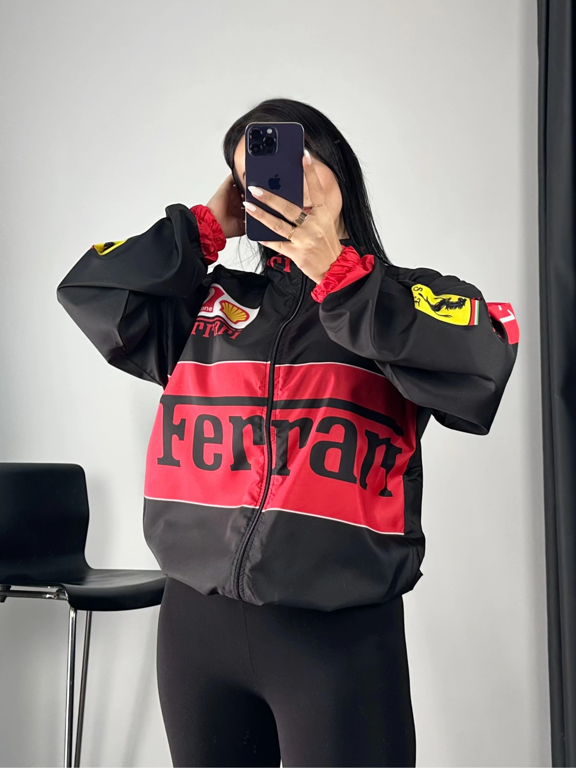 Yarışçı Mevsimlik Paraşüt Ceket