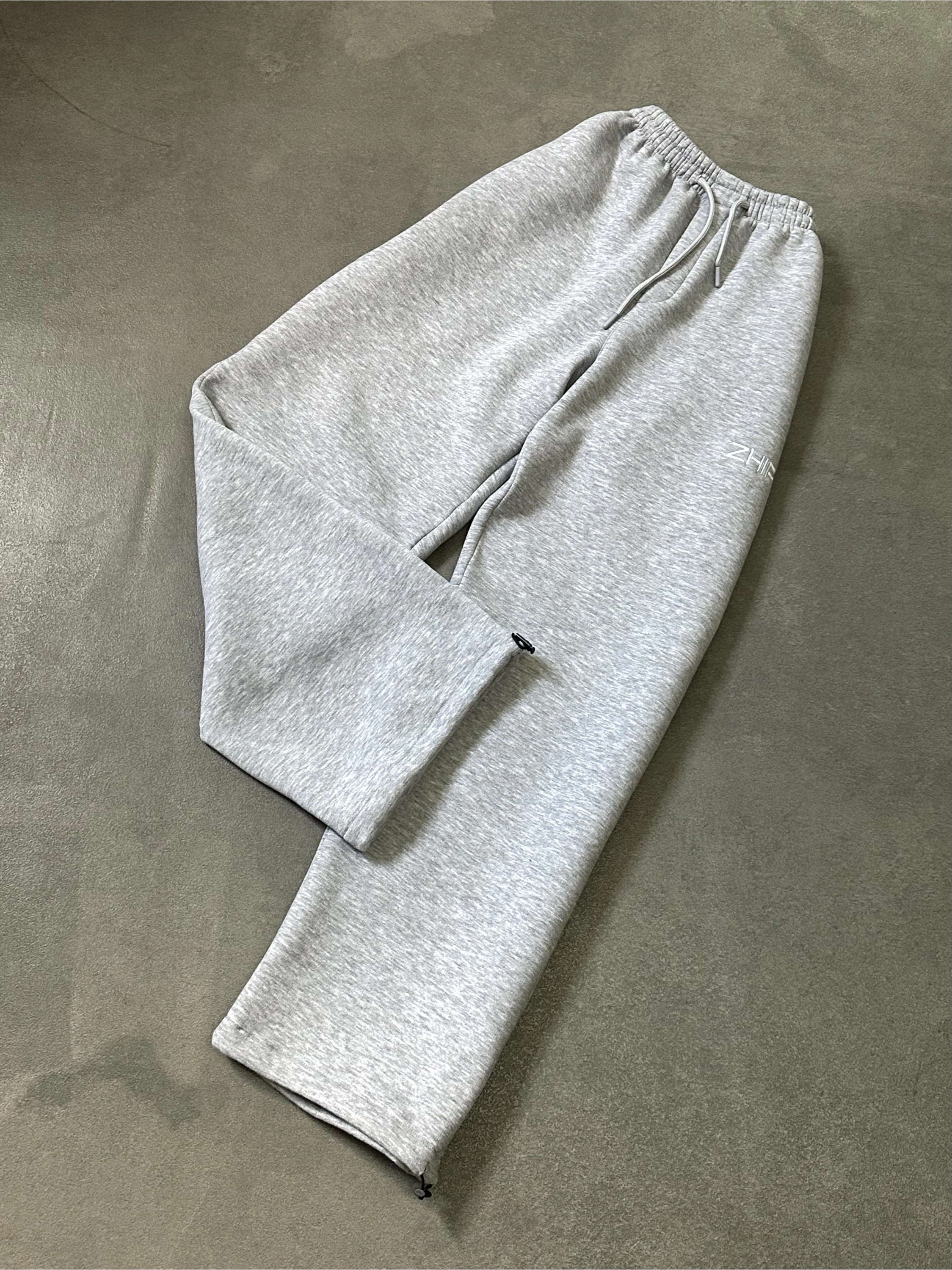 ZHIP Premium Şardonlu Unisex Eşofman-Gri