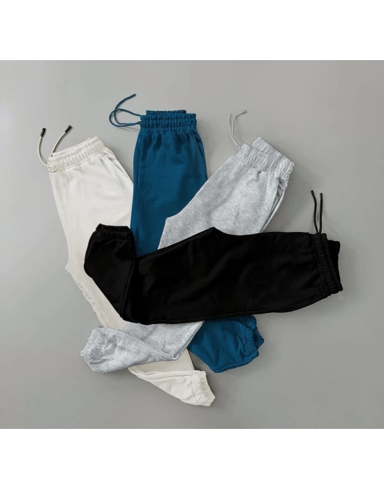 Basic Paça Lastik Şardonlu Eşofman