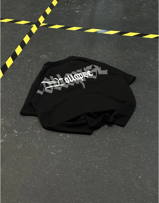 CLPS Unisex Oversize Tshirt - Siyah