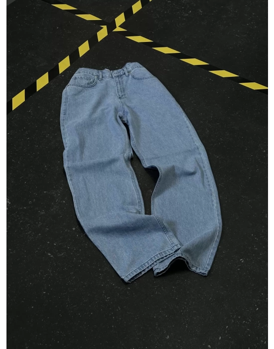 EXTRA BAGGY UNİSEX PANTOLON - Açık Mavi