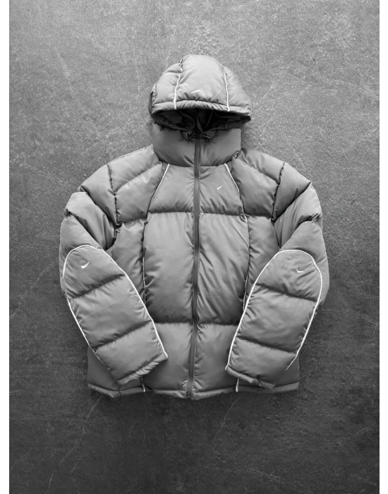 NK Biyeli Dolumlu Unisex Mont-Gri