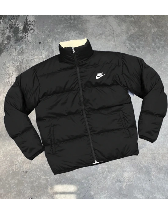 NK Çift Taraflı Unisex Mont-Siyah