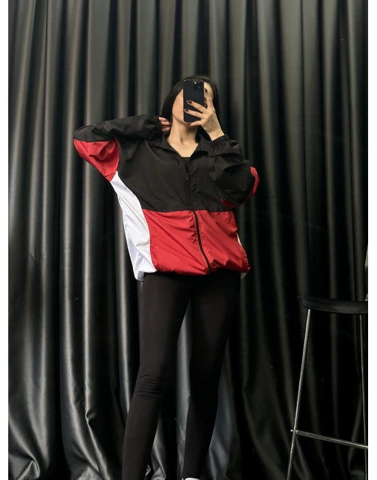 Parçalı Oversize Paraşüt Ceket