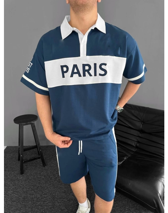 PRS Unisex Şortlu Takım - Lacivert