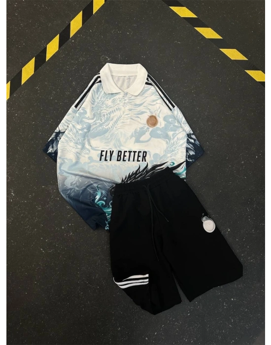 RM Unisex Şortlu Takım