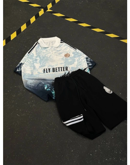 RM Unisex Şortlu Takım