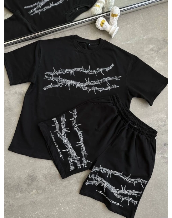 Thorn Unisex Şortlu Takım