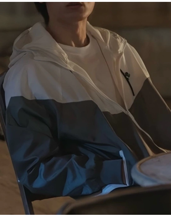Wooyoung Kapüşonlu Oversize Paraşüt Ceket - ÖN SATIŞ