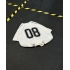 08 Oversize Unisex Tshirt - Beyaz