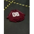 08 Oversize Unisex Tshirt - Bordo