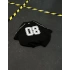 08 Oversize Unisex Tshirt - Siyah