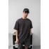 Basic Unisex Oversize Tshirt - Gri