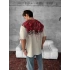 CH Sırt Baskı Unisex Tshirt - Krem