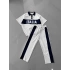 İTL Polo Yaka Unisex Eşofman Takımı - Beyaz