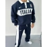 ITL Şardonlu Unisex Eşofman Takımı- Lacivert