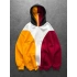 Maskeli Taraftar Şardonlu Hoodie-Sarı Kırmızı