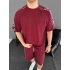 TN Unisex Şortlu Takım - Bordo