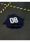 08 Oversize Unisex Tshirt - Lacivert
