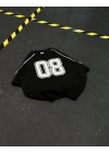 08 Oversize Unisex Tshirt - Siyah