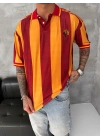 Taraftar Oversize Tshirt-Sarı Kırmızı