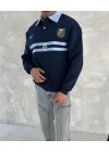 AJ Polo Yaka Unisex Sweatshirt