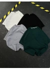 Basic Unisex Oversize Tshirt - Siyah