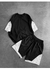 Jr Unisex Şortlu Takım - Siyah