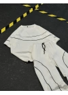 NK Biyeli Unisex Eşofman Takımı - Beyaz