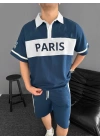 PRS Unisex Şortlu Takım - Lacivert