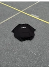 Rich Sırt Baskılı Unisex Tshirt - Siyah